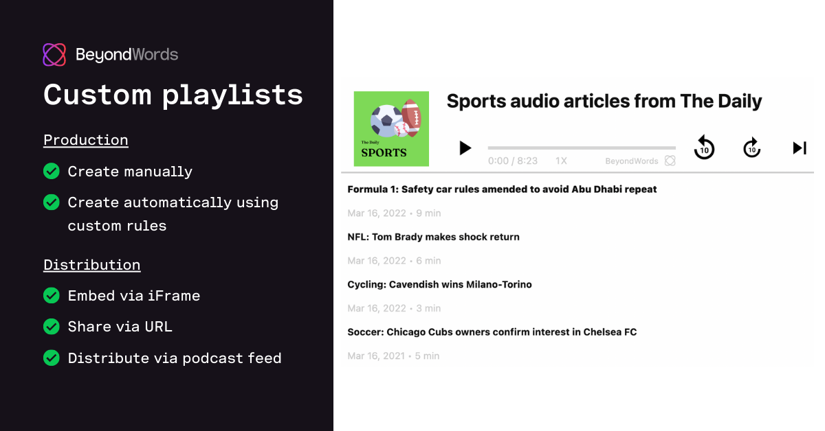 3 audio content playlist ideas to keep listeners listening