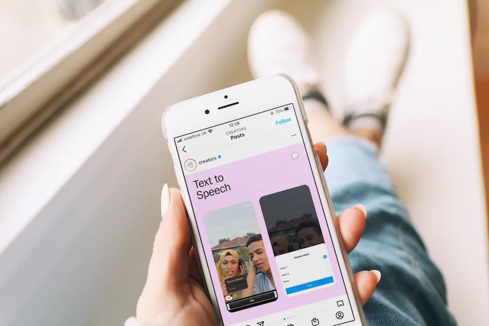 Instagram adds text-to-speech to Reels