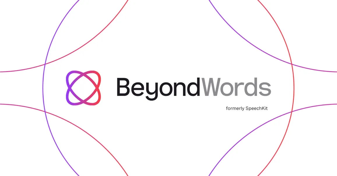 SpeechKit has rebranded to BeyondWords