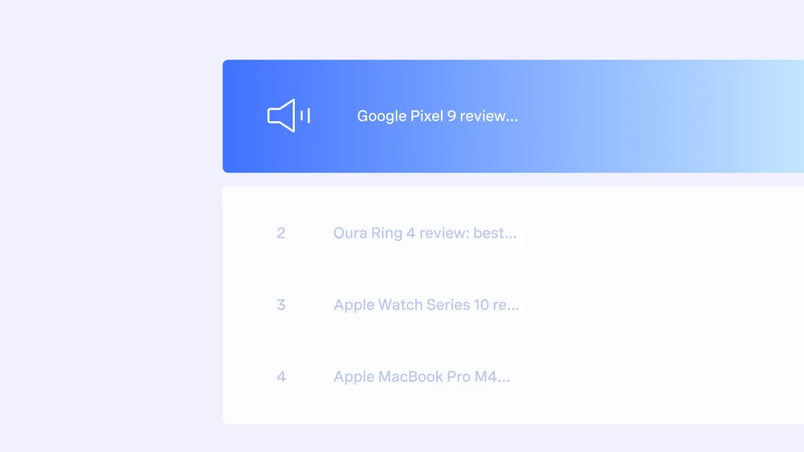 A guide to Summaries, Playlists and Podcast feeds
