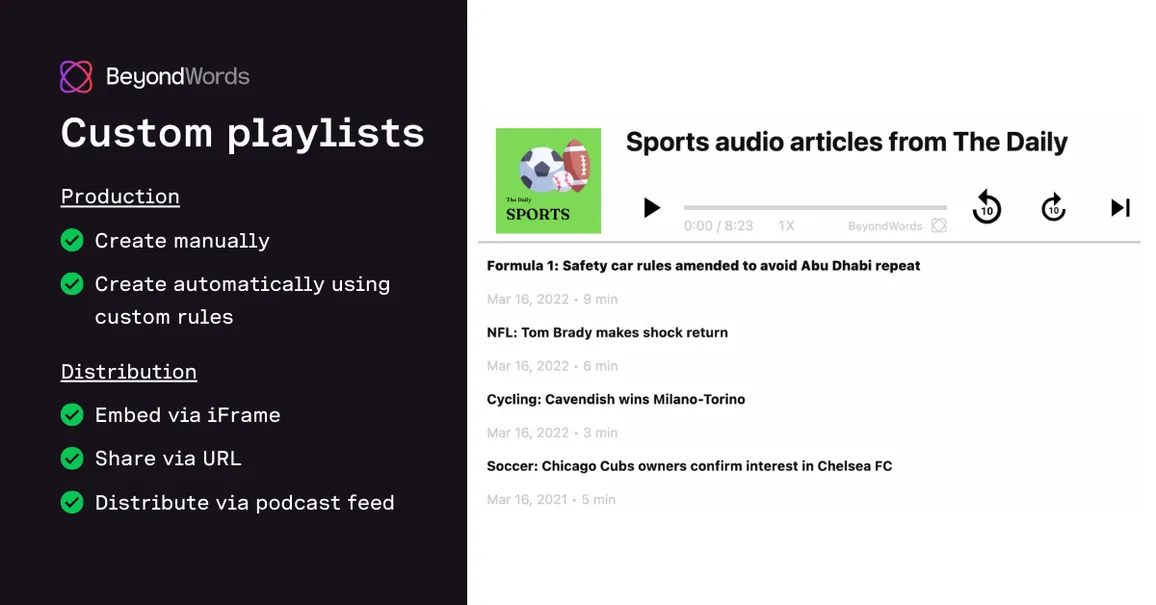 3 audio content playlist ideas to keep listeners listening