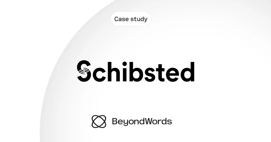 Schibsted's listeners complete more articles than readers